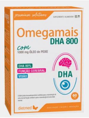Omegamais DHA 800 - 60 Cápsulas - Dietmed